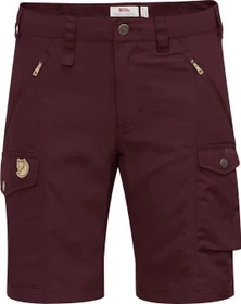 Fjällräven Nikka Curved Hose kurz dark garnet (Damen)