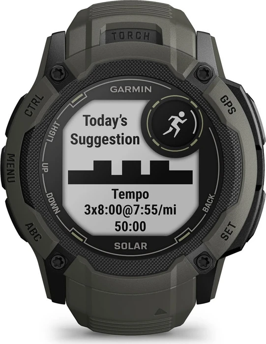 Garmin Instinct 2X Solar moss