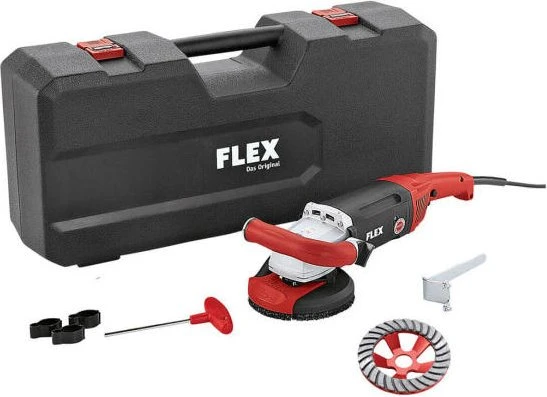 Flex LD 18-7 125 R Kit Turbo-Jet Elektro-Betonschleifer inkl. Koffer