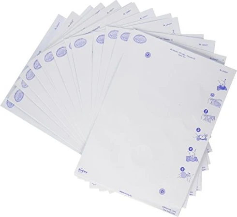 Avery-Zweckform CD-Etiketten, 117mm, weiß, matt, 25 Blatt (50 Etiketten)
