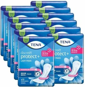 Tena Lady Discreet Maxi instaDry Hygieneeinlage, 144 Stück (12x 12 Stück)
