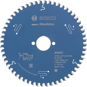 Bosch Professional Expert for Aluminium Kreissägeblatt 56Z, 180x1.6x30mm, 1 Stück