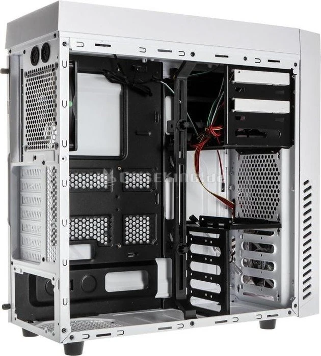 Zalman R1 weiß, Acrylfenster