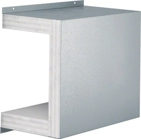 Hager Schiebemuffe Brandschutzkanal FWK 90 Funktionserhalt E90/E30 100x160mm verzinkt