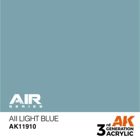 AK-Interactive 3rd Gen Acrylic Colors Air Series aii light blue, 17ml