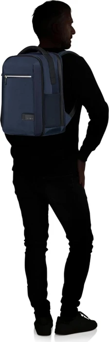 Samsonite Litepoint, Underseat Backpack XS, Untersitz Handgepäck, Kabinentasche, Flugzeug Rucksack, 40cm, 21l, blau