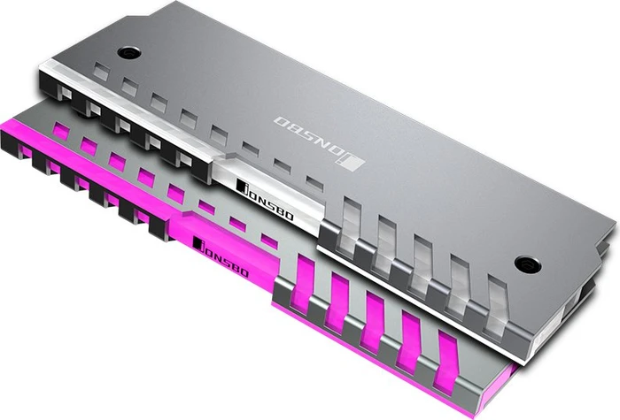 Jonsbo NC-2 RGB silber, RAM-Kühler, 2er-Pack