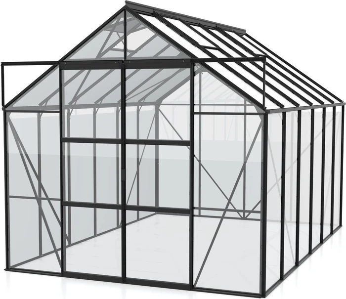 Vitavia Uranus 9900 ESG 3mm Gewächshaus anthrazit