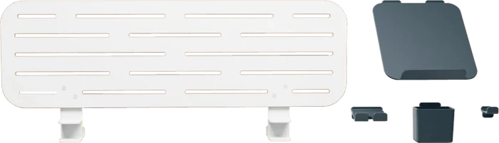 Leitz Ergo Pegboard, Schreibtisch-Organizer, Notebook-Halterung, weiß