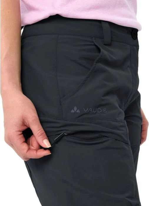 Vaude Neyland Cargo Zip-Off Hose lang phantom black (Damen)