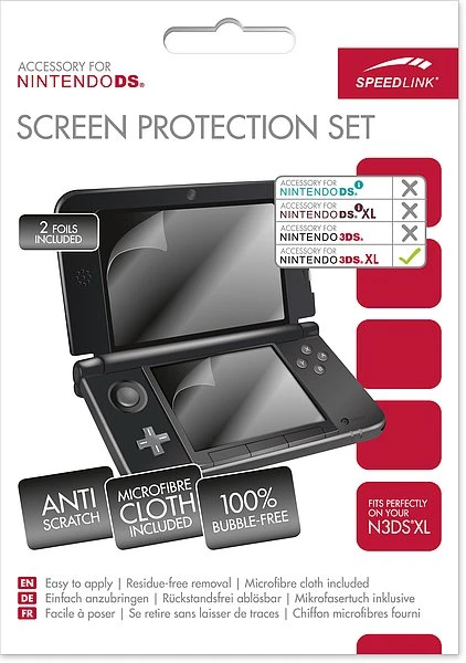 Speedlink Nintendo 3DS XL Screen Protection Set (DS)