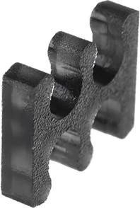 Alphacool Eiskamm X4 Kabelkamm 3mm, schwarz, 4er-Pack