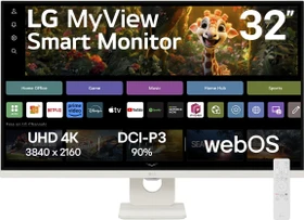 LG MyView Smart Monitor 32SR73U-W, 31.5"