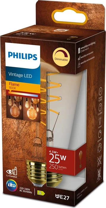 Philips Classic LED Birne E27 4.5-25W/818 gold dimmbar