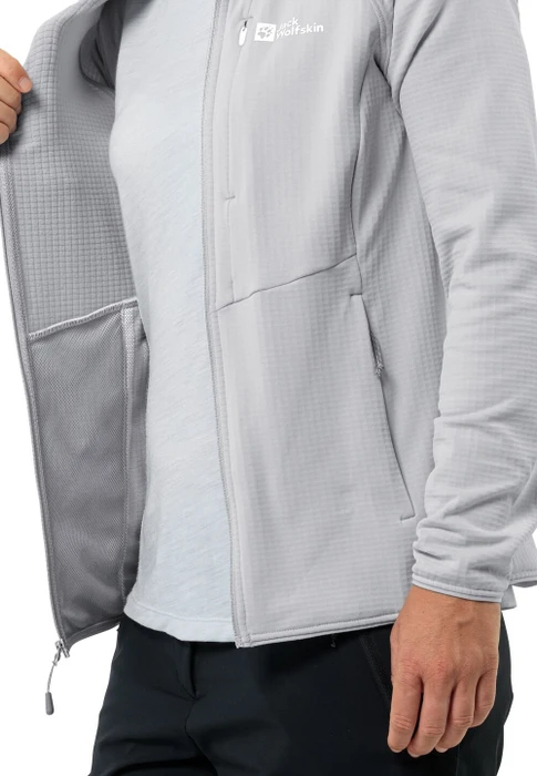 Jack Wolfskin Kolbenberg Hooded FZ Jacke cool grey (Damen)
