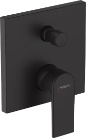 Hansgrohe Vernis Shape Einhebel-Wannenmischer Unterputz für iBox universal mattschwarz