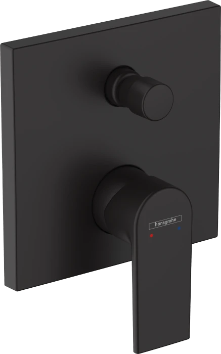 Hansgrohe Vernis Shape Einhebel-Wannenmischer Unterputz für iBox universal mattschwarz