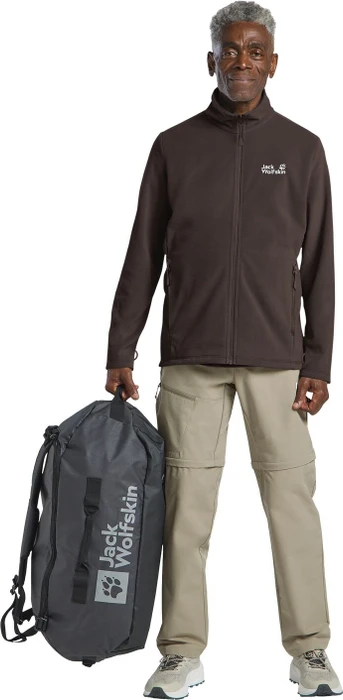 Jack Wolfskin Wild Rebel 200 FZ Funktionsjacke peat (Herren)