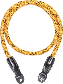 Cooph Rope Camera Strap Steel Ring 115cm Duotone Honey