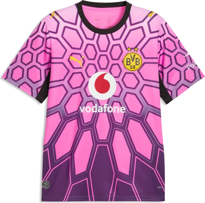 Puma BVB Borussia Dortmund 2026/2027 Torwarttrikot kurzarm purple pop/pink pixel (Herren)