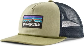 Patagonia Airfarer Kappe p-6 logo: weathered stone