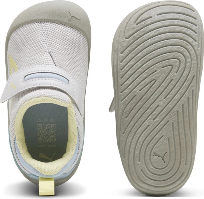 Puma Kitten Mesh feather gray/gold moon/haute tropic (Junior)