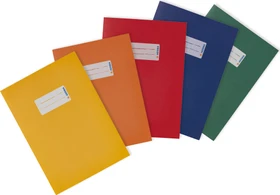 Herma Heftschoner Papier, A5, farbig sortiert, 5er-Pack