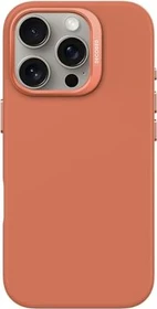 Decoded AntiMicrobial Silicone Back Cover für Apple iPhone 16 Pro sand stone pink