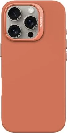 Decoded AntiMicrobial Silicone Back Cover für Apple iPhone 16 Pro sand stone pink