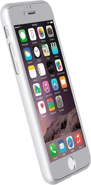 Krusell Arvika Cover für Apple iPhone 7 silber