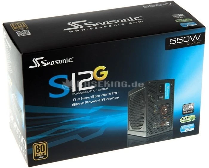 Seasonic S12G 550W, ATX 2.3