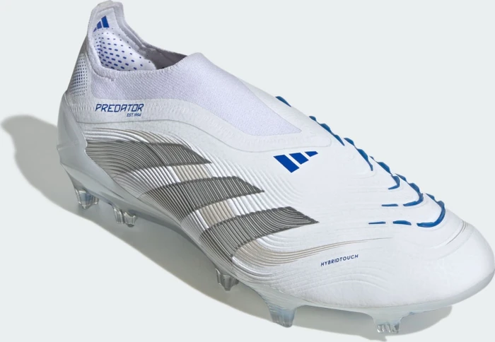 adidas Predator Elite Laceless FG cloud white/silver metallic/bright royal