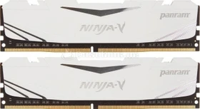 Panram Ninja-V weiß UDIMM 16GB Kit, DDR4-2400, CL15-15-15-36