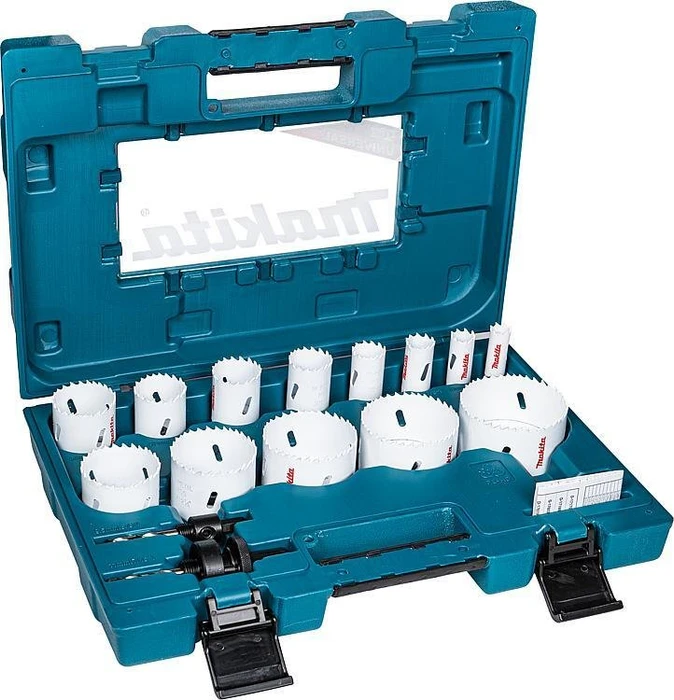 Makita Lochsägen-Sortiment inkl. Koffer, 16-tlg.