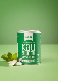 Xucker Xylit Spearmint Zahnpflegekaugummis, 100g