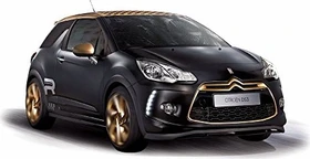 Norev Citroën DS3 Racing 2013 black matt & gold