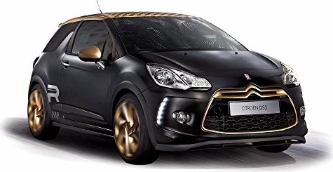 Norev Citroën DS3 Racing 2013 black matt & gold