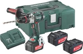 Metabo BS 18 LTX Impuls Akku-Bohrschrauber inkl. Koffer + 3 Akkus 4.0Ah