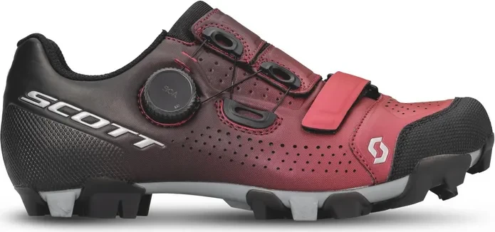 Scott MTB Team BOA black fade/metallic red (Damen)