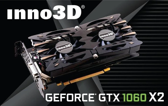 INNO3D GeForce GTX 1060 Twin X2, 6GB GDDR5, DVI, HDMI, 3x DP