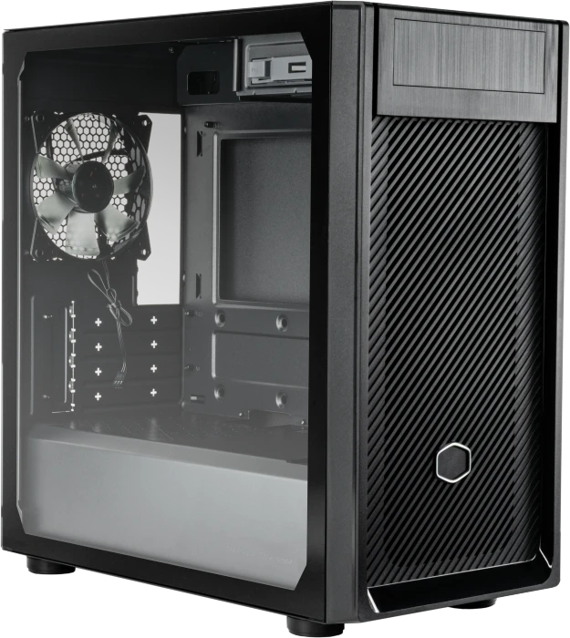 Cooler Master Elite 300, schwarz, Glasfenster