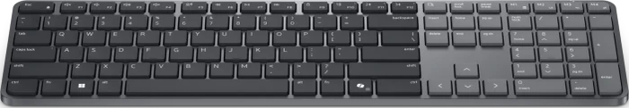 Dell Pro 7 Slim Wireless Keyboard, grau, USB/Bluetooth, DE