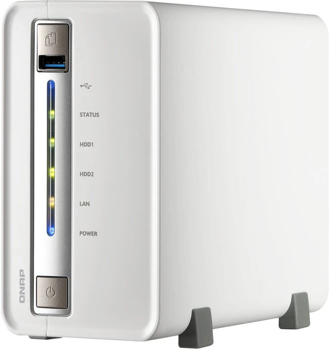 QNAP Turbo Station TS-251C, 1GB RAM, 1x RJ-45 1000Base-T, 1x USB-A 3.0