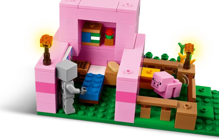 LEGO Minecraft - Das Babyschwein-Haus