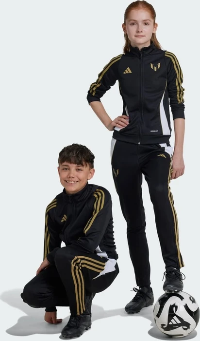 adidas Messi Trainingshose lang schwarz (Junior)