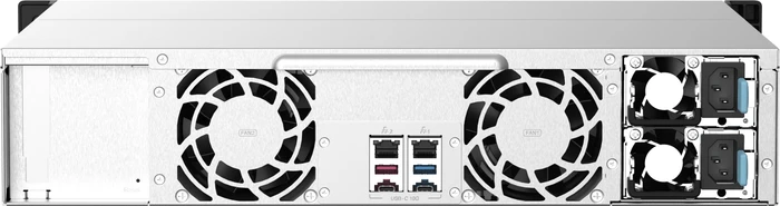 QNAP QuTS hero Turbo Station TS-873AU-RP-4G 112TB, 4GB RAM, 2x RJ-45 2.5GBase-T, 2x USB-C 3.1, 2HE