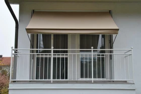 Angerer Klemmmarkise 250x275cm taupe