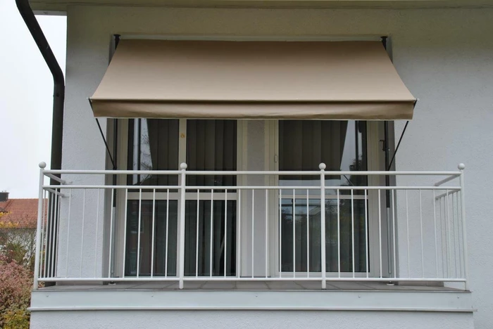 Angerer Klemmmarkise taupe