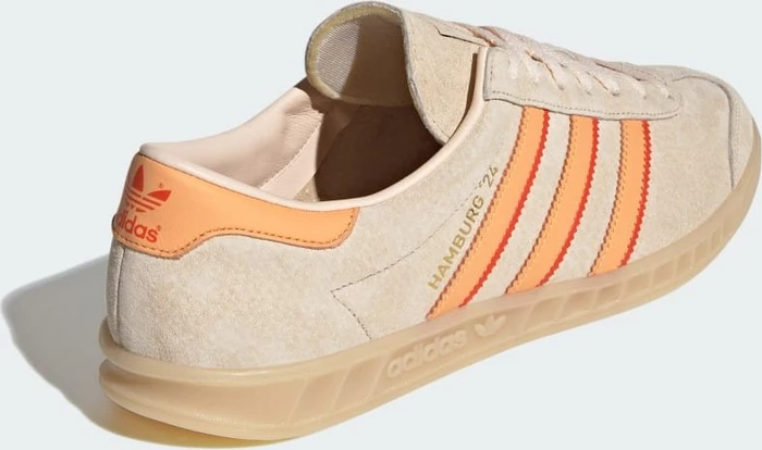 adidas Hamburg 24 crystal sand/hazy orange/collegiate orange
