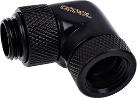 Alphacool Eiszapfen Winkeladapter 90° G1/4", deep black